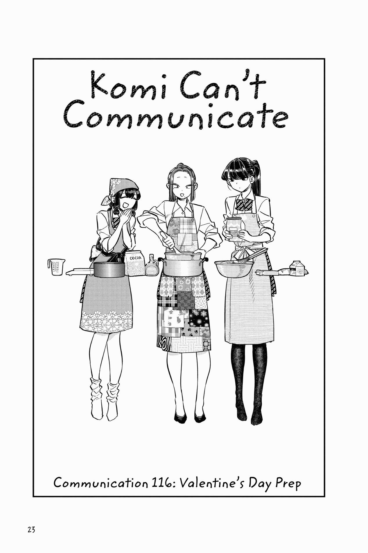 Komi Can’t Communicate, Chapter 116 image 03